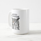 Mug Amusante conception de la chouette grumeuse (Devant gauche)