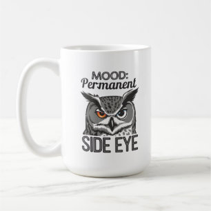 Mug Amusante conception de la chouette grumeuse