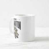 Mug Amusante conception de la raquette de Badminton (Devant gauche)