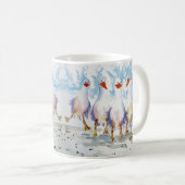 Mug Amusante conception de mouette pour la cabane de p (Devant droit)