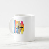 Mug Amusante évolution des surfers (Devant gauche)