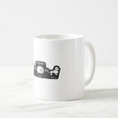 Mug Amusante évolution du nuage blanc au mouton et au  (Devant droit)