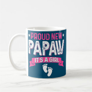 Mug Amusante Famille Genre Révéler Fier Nouveau Papaw