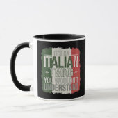 Mug Amusante fierté italienne : vous ne comprendriez p (Gauche)