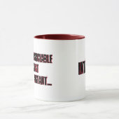Mug Amusante Introvertie Insociable Plaisanterie Anti- (Centre)