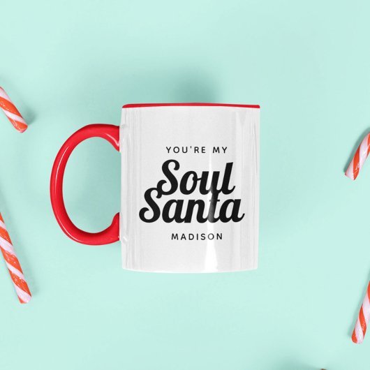 Mug Amusante Mignonne Soul Père Noël Noël Noël Noël Be