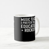 Mug Amusante Musique Enseignant Appréciation Cadeaux G (Devant droit)