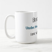 Mug Amusante Retraite Plaisanter Fini Célébration du t (Gauche)