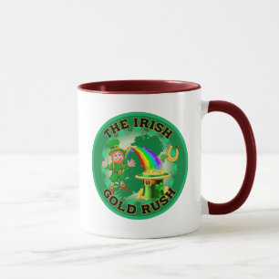 Mug Amusante ruée vers l'or irlandais