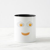 Mug Amusante Viande d'Oeuf Frit (Centre)