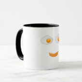 Mug Amusante Viande d'Oeuf Frit (Devant gauche)