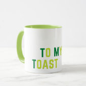 Mug Amusants Avocado Et Toast (Devant gauche)