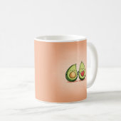 Mug Amusants Avocado Love Valentines Jour Cadeau (Devant droit)