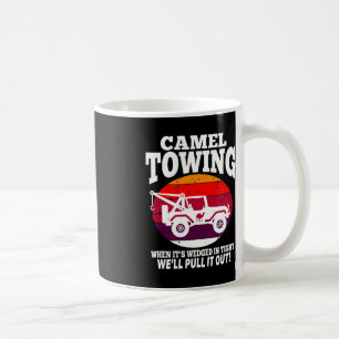 Mug Amusants Camion Towing Retro Camping Towing Fun Ha
