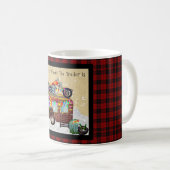 Mug Amusants Camper Trailer Citations d'ordures Buffal (Devant droit)