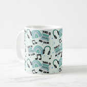 Mug Amusants Green Boys Music Lover (Devant gauche)