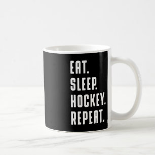 Mug Amusants Manger Dormir Hockey Répéter Graphique am