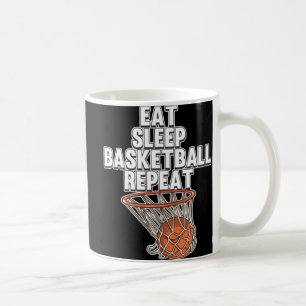 Mug Amusants Manger Sleep Basketball Répéter Sports Co