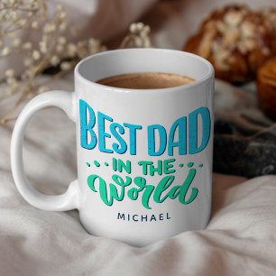 Mug Amusants Meilleur Papa Fête des pères rétro