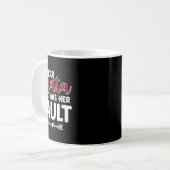 Mug Amusants Noël Correspondant Couples Ses Hers Pyjam (Devant gauche)