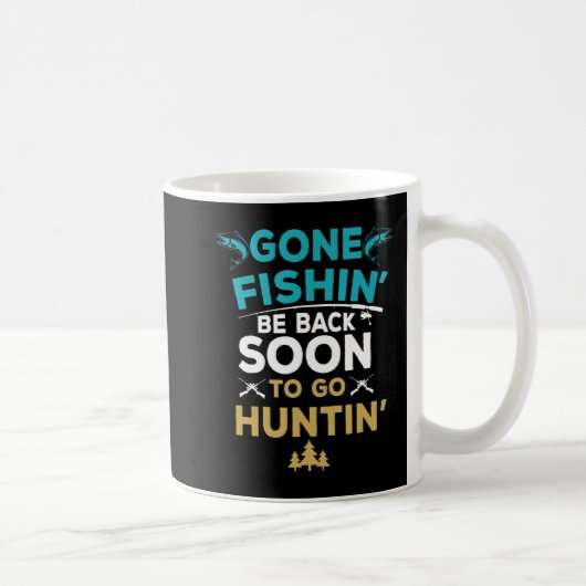 Mug Amusants Pêcheur Chasse Pêcheur Pêcheur Cadeau (Droite)
