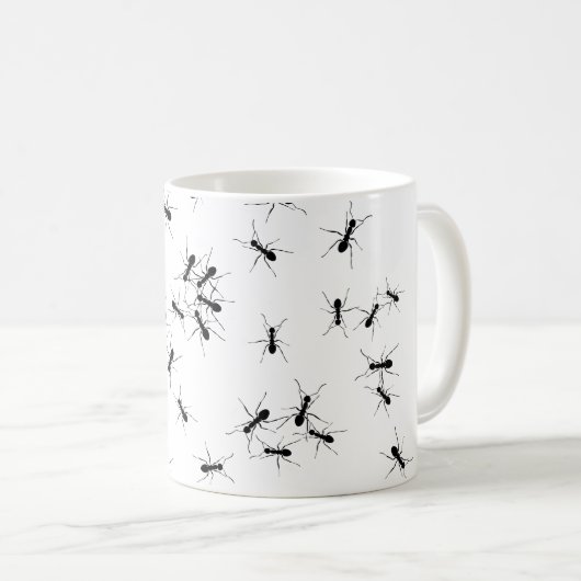 Mug Amusants Poing Occupé Design (Devant droit)