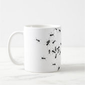 Mug Amusants Poing Occupé Design (Gauche)