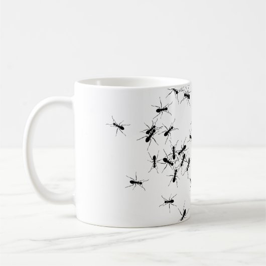 Mug Amusants Poing Occupé Design (Gauche)
