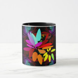 Mug Amusants Style moderne psychédélique Couleurs arc-