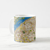 Mug Amusants Vintage 1926 Restauré Pictorial Manhattan (Devant gauche)