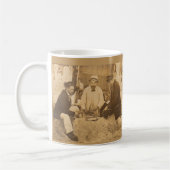 Mug Amusement 1914 sur la plage RPPC (Gauche)