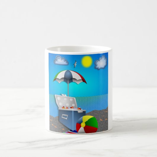MUG AMUSEMENT À LA PLAGE (Centre)