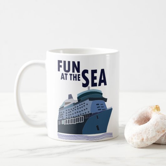 Mug Amusement Au Sea Cruise Ship (Avec donut)