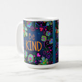 Mug Amusement Be Genre Floral Inspirivity Boho tendanc (Devant gauche)