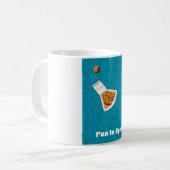 Mug Amusement dans l'espace Affiche spatiale vintage (Devant gauche)