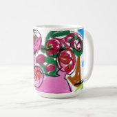 Mug Amusement de caniche (Devant droit)
