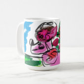 Mug Amusement de caniche (Devant gauche)