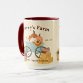 Mug Amusement de ferme personnalisée (Devant gauche)