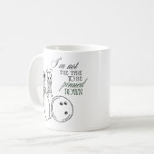 Mug Amusement de quilles clouées (Devant gauche)