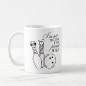 Mug Amusement de quilles clouées (Gauche)