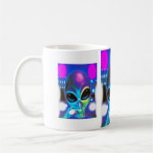 Mug Amusement de Rencontre Alien (Gauche)