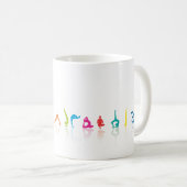 Mug amusement de yoga (Devant droit)