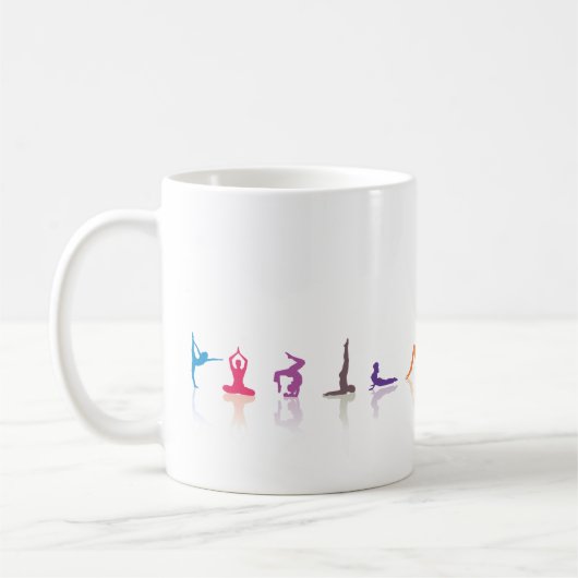 Mug amusement de yoga (Gauche)