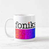 Mug amusement d'iz de foniks (Gauche)