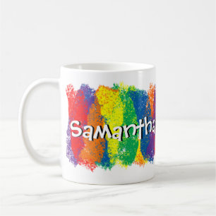 Mug Amusement et arc-en-ciel mignon de couleurs