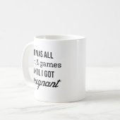 Mug Amusement Et Jeux Enceinte (Devant gauche)