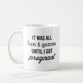 Mug Amusement Et Jeux Enceinte (Gauche)