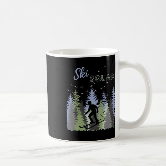 Mug Amusement Mountain Adventure Ski Squad Winter Spor (Droite)