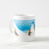 Mug Amusement-Tasse d'hiver (Devant gauche)