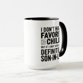 Mug AmusementMon Enfant Préféré Certainement Mon Gendr (Devant droit)